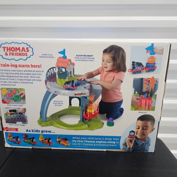 Thomas & Friends My First Train Table Toddler Toy w/ Track Fine Motor Activities - Picture 3 of 9